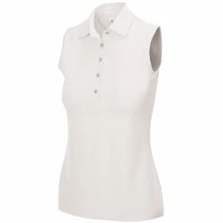 Greg Norman Women's Freedom Sleeveless Polo -Pro Golf Store 106145 FREEDOMPOLO 0