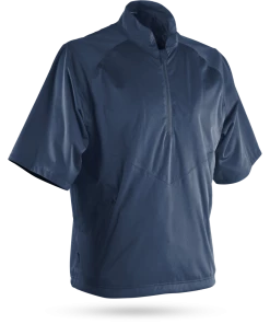 Sun Mountain Rainflex Elite Short Sleeve Pullover -Pro Golf Store 211438RAINFLEXELITESS NAVY