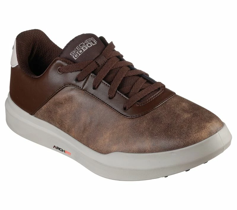 Sketchers SKECHERS GO GOLF Drive 5 LX-Brown 3 Sketchers SKECHERS GO GOLF Drive 5 LX-Brown