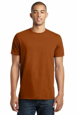 Hicke Golf Brand District ® The Concert Tee ® -Pro Golf Store 4814 BurntOrange 1 DT5000BurntOrangeModelFront 1200W 64001.1640522560