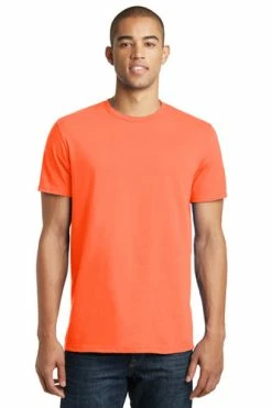 Hicke Golf Brand District ® The Concert Tee ® -Pro Golf Store 4814 NeonOrange 1 DT5000NeonOrangeModelFront 1200W 72945.1640522560