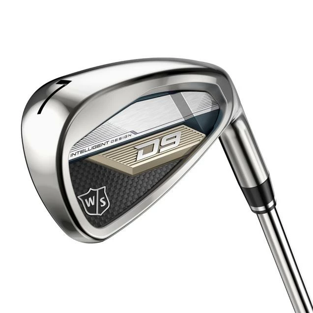 Wilson D9 5-PW GW Iron Set With Graphite Shafts 3 Wilson D9 5-PW GW Iron Set With Graphite Shafts