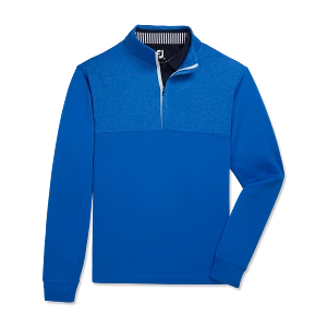 FootJoy Heather Yoke Half Zip Midlayer 5 FootJoy Heather Yoke Half Zip Midlayer - Image 3