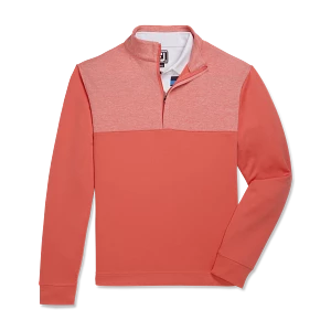 FootJoy Heather Yoke Half Zip Midlayer 8 FootJoy Heather Yoke Half Zip Midlayer - Image 6