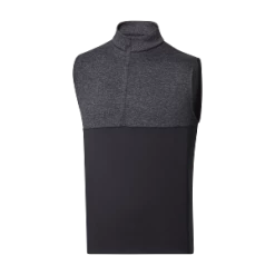FootJoy Heather Yoke Half Zip Vest -Pro Golf Store FJ 25322 01