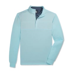 FootJoy Heather Yoke Half Zip Midlayer 17 FootJoy Heather Yoke Half Zip Midlayer -Pro Golf Store FJ 28216 01