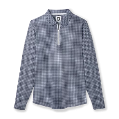 FootJoy Women's Houndstooth Print Sun Protection Shirt