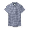 FootJoy Women's Short Sleeve Houndstooth Essential Shirt
