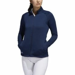 Adidas Textured Full Zip Jacket