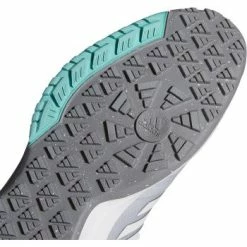 Adidas Women's EQT Spikeless-Grey/Acid Mint -Pro Golf Store FW6295 04