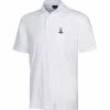 Greg Norman Polo With Fenwick Logo -Pro Golf Store Fenwick Logo On Shirt