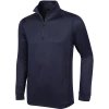 Greg Norman Heathered Herringbone Quarter Zip Mock