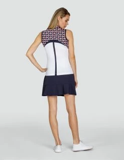 Tail Frankie Sleeveless Top -Pro Golf Store GD1516 1202 MODEL9 A