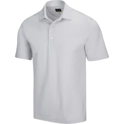 Greg Norman Freedom Micro Pique Polo -Pro Golf Store GRY