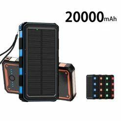 Port Authority 20000Mah Solar Power Bank