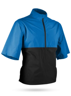 Sun Mountain Monsoon Short Sleeve Pullover -Pro Golf Store MONSOONSSPOROYAL BLACK
