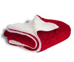 Mink Sherpa Blanket -Pro Golf Store MSB101 Red 94194 31504.1640548933
