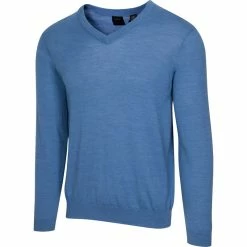 Greg Norman Generation V-Neck Merino Wool Sweater -Pro Golf Store SLHT