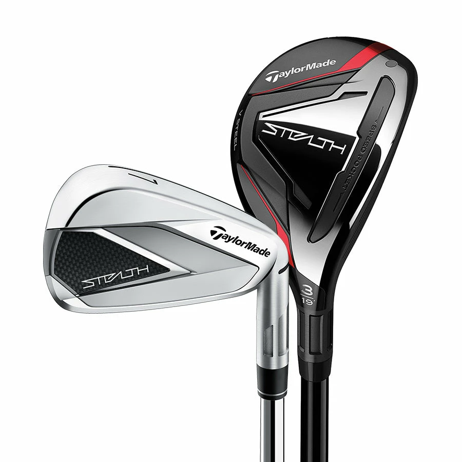 TaylorMade Stealth Combo Set With Steel Shafts 3 TaylorMade Stealth Combo Set With Steel Shafts