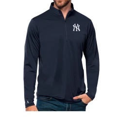 New York Yankees Quarter Zip Pullover - Antigua