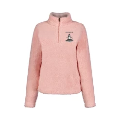MV Women's Sherpa Quarter Zip Pullover With Fenwick Golf Logo