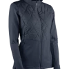 Sun Mountain Women's AT Hybrid Jacket -Pro Golf Store WMNATHYBRIDJACKETNAVY