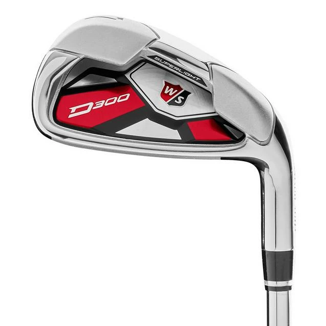 Wilson D300 SuperLite 4H 5-PW Combo Iron Set With Graphite Shafts 3 Wilson D300 SuperLite 4H 5-PW Combo Iron Set With Graphite Shafts