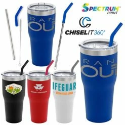 Basecamp K2 Tumbler - 30 Oz. + Straw