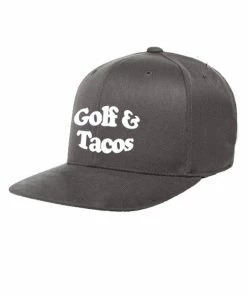 SwingJuice Trucker Unisex Hat Golf & Tacos Dark Grey O/S