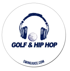 SwingJuice Unisex Sticker Golf Golf & Hip Hop White O/S