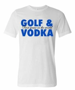 SwingJuice Short Sleeve Unisex T-Shirt Golf & Vodka -Pro Golf Store golfvodka 1 f0644f4b a1ab 4a5c a33d 685fa2dc1cc9