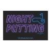 SwingJuice Unisex Sticker Golf Night Putting Black O/S -Pro Golf Store nightputtingsticker