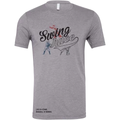 SwingJuice Short Sleeve Unisex T-Shirt Antique Baseball -Pro Golf Store swingjuice antique baseball unisex short sleeve tee storm grey