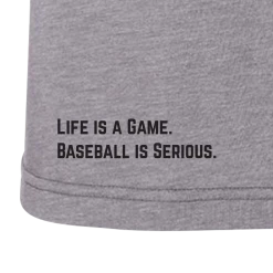 SwingJuice Short Sleeve Unisex T-Shirt Antique Baseball -Pro Golf Store swingjuice antique baseball unisex short sleeve tee storm grey close up bottom
