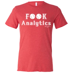SwingJuice Short Sleeve Unisex T-Shirt Baseball FOOK Analytics -Pro Golf Store swingjuice baseball fook analytics tee short sleeve unisex t shirt red