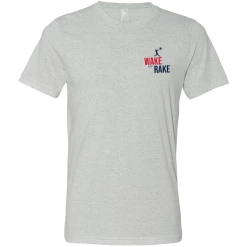 SwingJuice Short Sleeve Unisex T-Shirt Baseball Wake And Rake -Pro Golf Store swingjuice baseball wake and rake unisex short sleeve tee grey front 3ddaf7da 61c0 4037 a8a5 956f633866f2