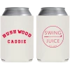 SwingJuice Unisex Koozie Golf Bushwood Caddie White O/S -Pro Golf Store swingjuice bushwood caddie koozie white