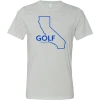 SwingJuice Short Sleeve Unisex T-shirt Golf California -Pro Golf Store swingjuice california unisex short sleeve tee light grey
