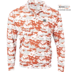 SwingJuice Long Sleeve Men's Performance Quarter Zip Golf Camo -Pro Golf Store swingjuice camo performance 1 4 zip long sleeve mens pullover burnt orange a9be7bb7 3b86 4a37 b8a3 ac361c7ea483
