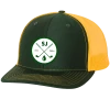SwingJuice Trucker Unisex Hat Golf Classic Green-Yellow O/S -Pro Golf Store swingjuice classic trucker hat green yellow