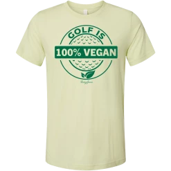 SwingJuice Short Sleeve Unisex T-Shirt Golf Is 100% Vegan -Pro Golf Store swingjuice golf 100 vegan unisex short sleeve tee light green d498c2d8 ec55 441d 9cf6 6dcb67bdeaac