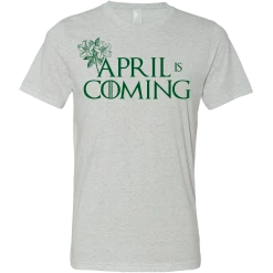 SwingJuice Short Sleeve Unisex T-Shirt Golf April Is Coming