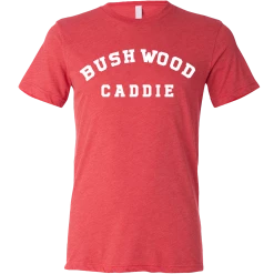 SwingJuice Short Sleeve Unisex T-Shirt Golf Bushwood Caddie -Pro Golf Store swingjuice golf bushwood caddie short sleeve tee red 48465ded 50bd 4aba 8649 f8cdc2a3e836