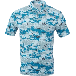 SwingJuice Short Sleeve Men's Performance Polo Golf Camo -Pro Golf Store swingjuice golf camo performance polo blue 25dddb9d c552 4d44 92a9 b965a2073923