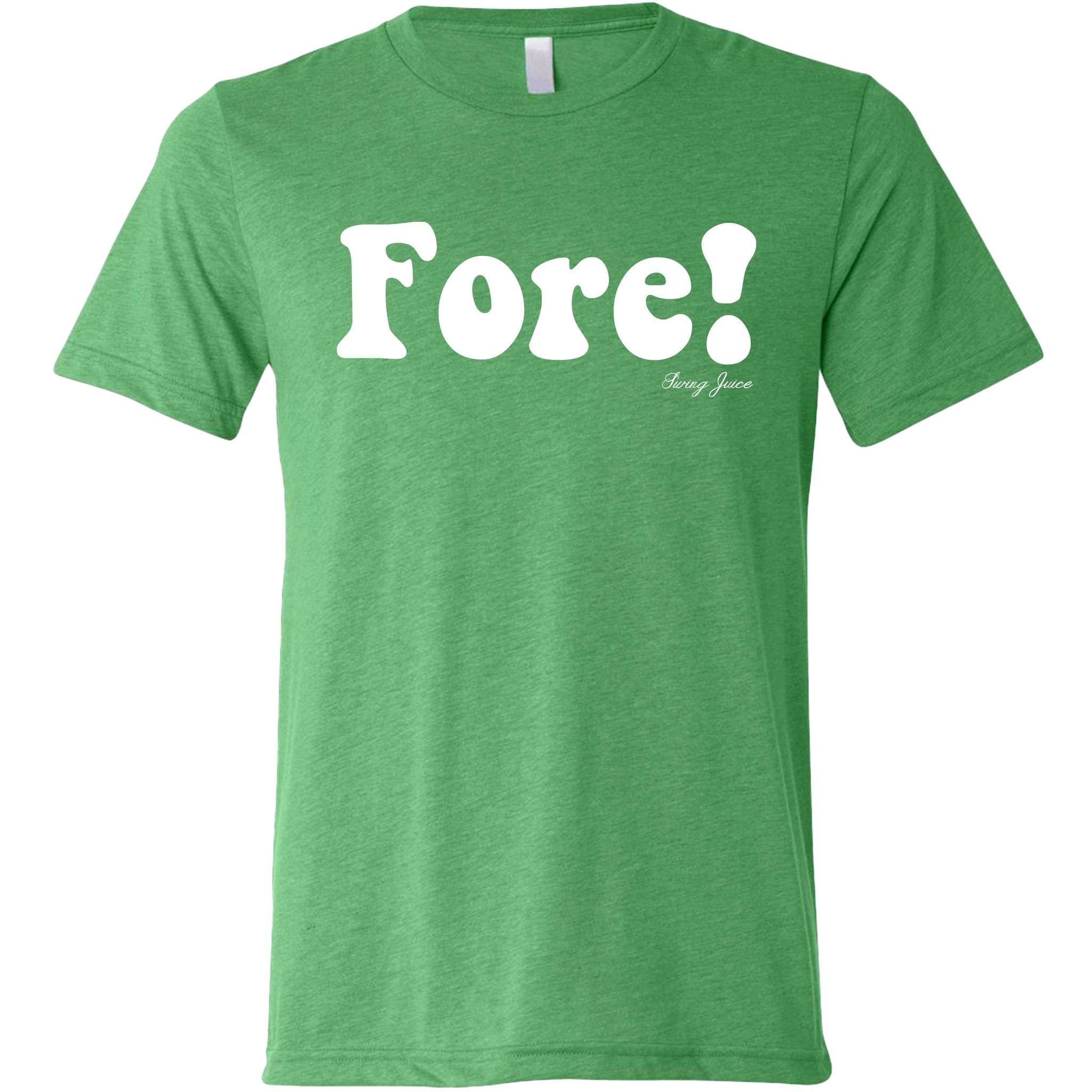 SwingJuice Short Sleeve Unisex T-Shirt Golf FORE! 3 SwingJuice Short Sleeve Unisex T-Shirt Golf FORE!