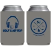 SwingJuice Unisex Koozie Golf Golf & Hip Hop Grey O/S -Pro Golf Store swingjuice golf hip hop koozie grey