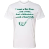 SwingJuice Short Sleeve Unisex T-Shirt Golf I Want A Hotdog