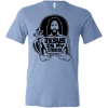 SwingJuice Short Sleeve Unisex T-Shirt Golf Jesus Is My Caddie -Pro Golf Store swingjuice golf jesus is my caddie unisex short sleeve tee blue
