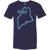 SwingJuice Short Sleeve Unisex T-Shirt Golf Maine