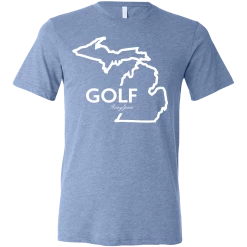 SwingJuice Short Sleeve Unisex T-Shirt Golf Michigan